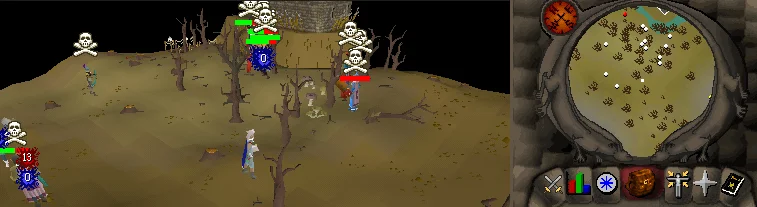 2005.RS Wilderness Content PvM Skilling: image 6